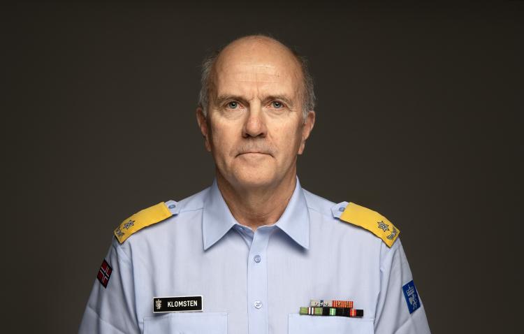 Bilde av Erik Klomsten, som er fungerende distriktssjef for Sør-Trøndelag i Sivilforsvaret. Foto: Sivilforsvaret
